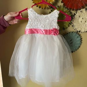 White Dress! Size- 4 Toddler